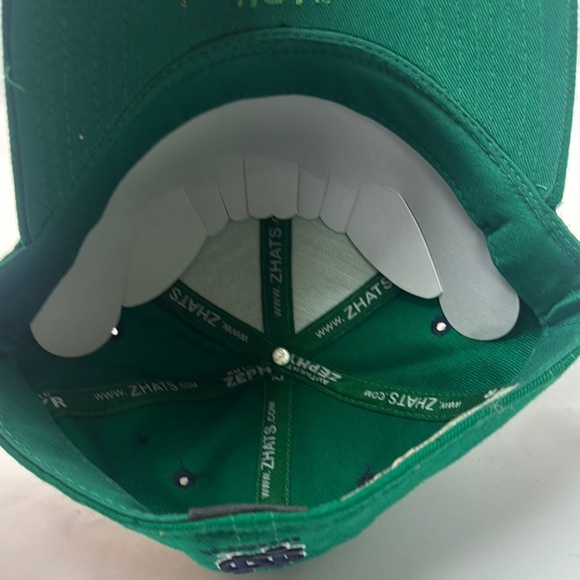 Notre Dame Fighting Irish Hat Cap Mens Fitted 7 3/8 Green NCAA Football - Picture 7 of 7